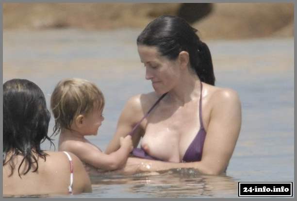 Голая звезда Клэр Кортни Кокс