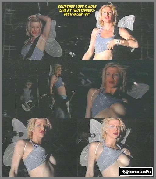 Голая звезда Кортни Лав