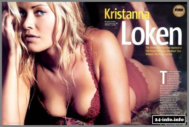 Голая звезда Кристанна Локен