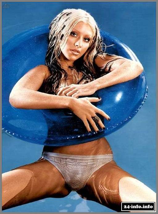 Голая звезда Кристина Агилера