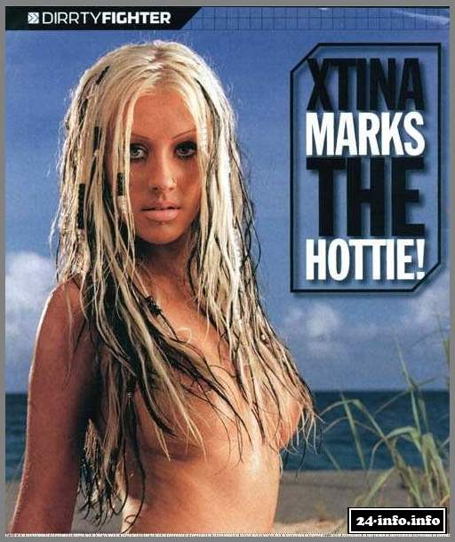 Голая звезда Кристина Агилера