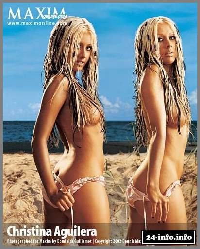 Голая звезда Кристина Агилера