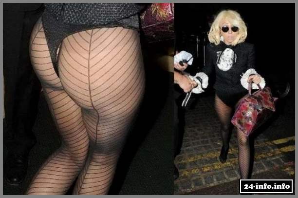 Голая звезда Леди Гага