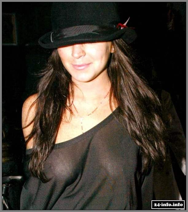 Голая звезда Линдси Лохан