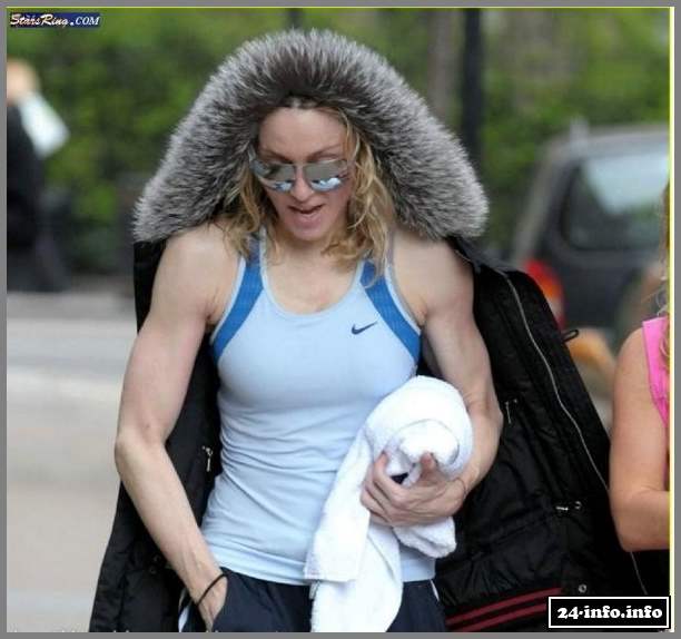 Голая звезда Мадонна