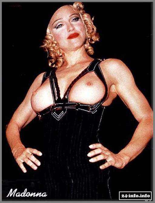 Голая звезда Мадонна