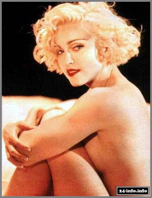 Голая звезда Мадонна