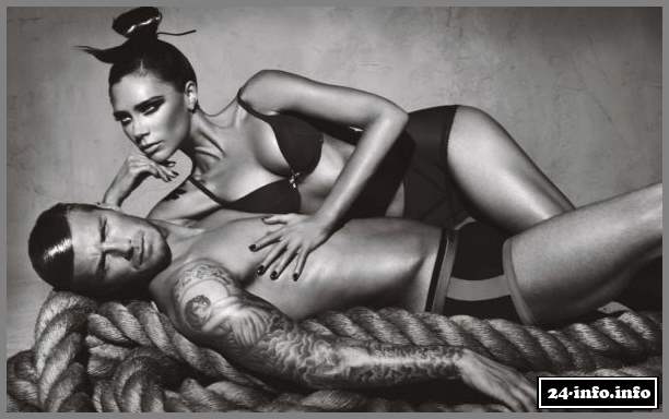 Голая звезда Виктория Бекхэм