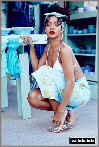 Рианна в летней фотосессии Рианна в летней фотосессии