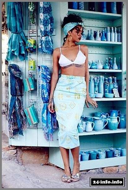 Рианна в летней фотосессии Рианна в летней фотосессии