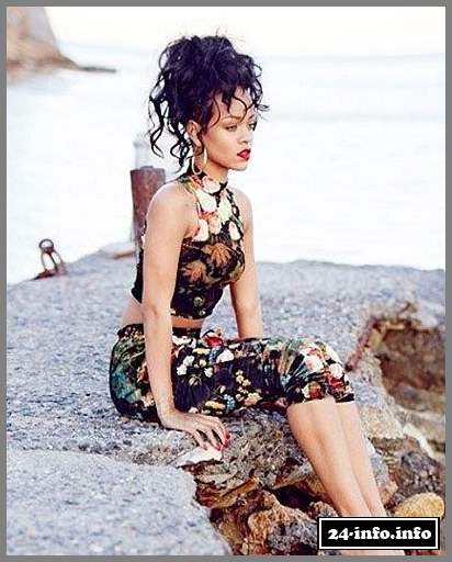 Рианна в летней фотосессии Рианна в летней фотосессии