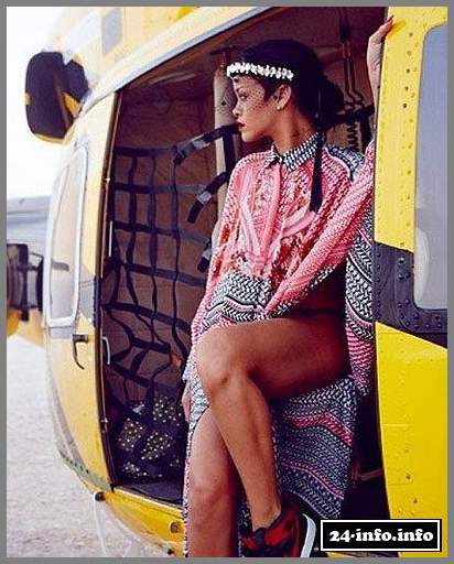 Рианна в летней фотосессии Рианна в летней фотосессии