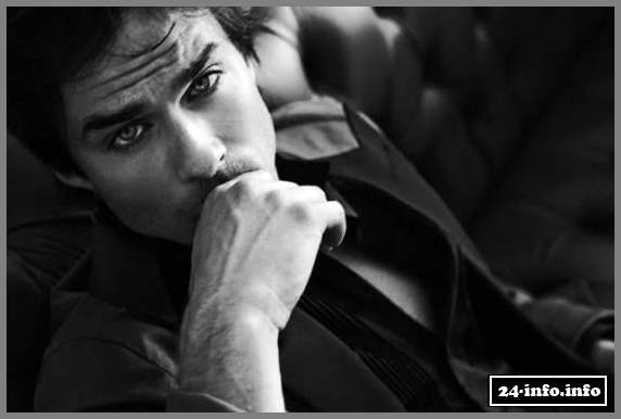 Йен Сомерхолдер в фотосессии Бутча Хогана