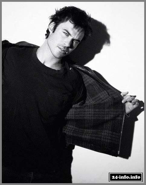 Йен Сомерхолдер в фотосессии Бутча Хогана