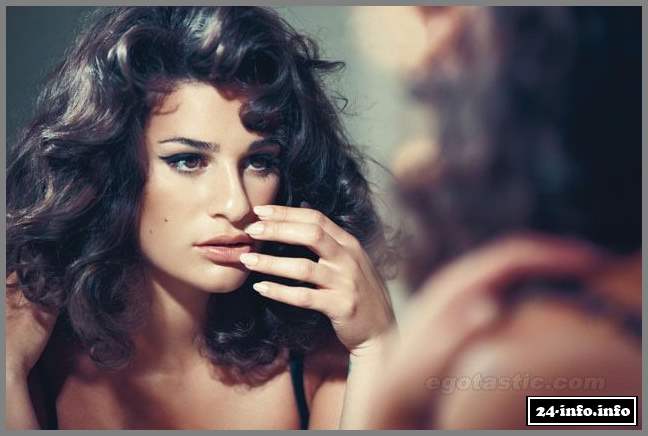 Фотосессия Lea Michele Allure (8 фотографий)