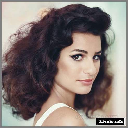 Фотосессия Lea Michele Allure (8 фотографий)