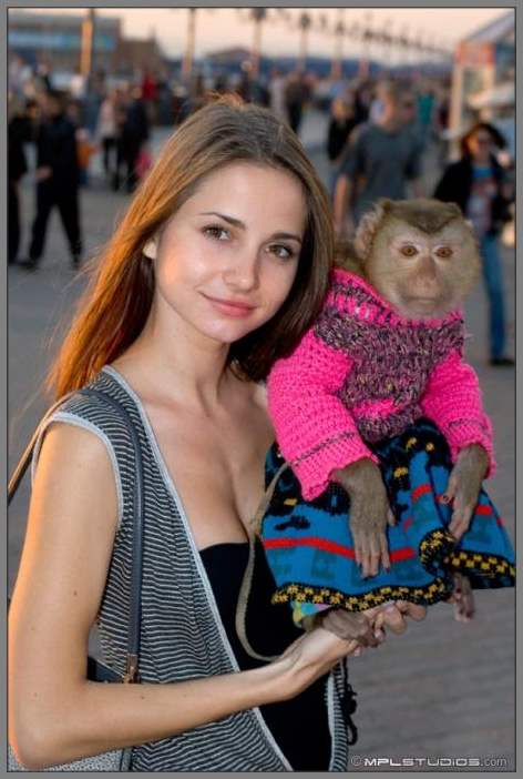 Попка в трусиках