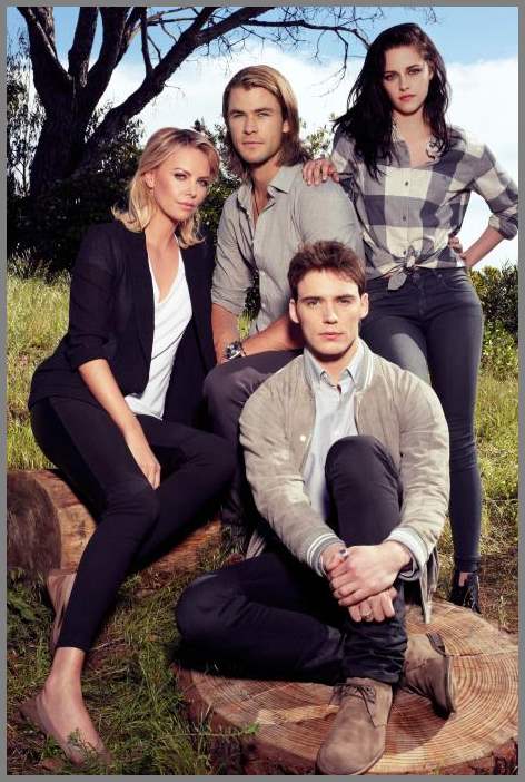 Фотосессия для фильма Snow White and the Huntsman (2012)