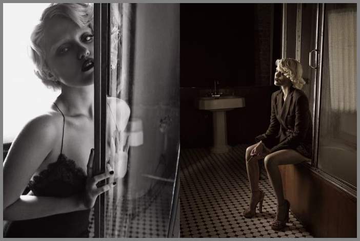 Фотосессия для журнала Vogue Italy (октябрь 2013)