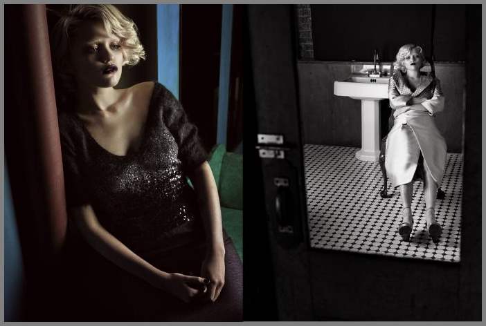 Фотосессия для журнала Vogue Italy (октябрь 2013)