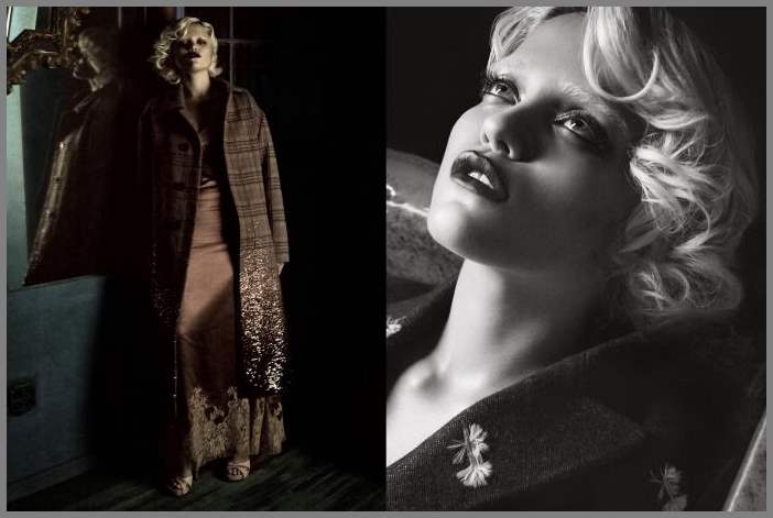 Фотосессия для журнала Vogue Italy (октябрь 2013)