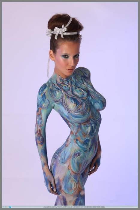 Эротический боди-арт