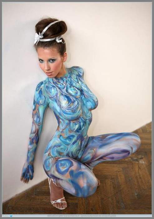 Эротический боди-арт