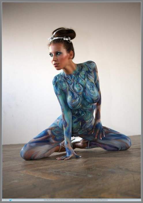 Эротический боди-арт