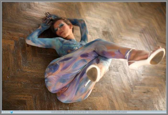 Эротический боди-арт