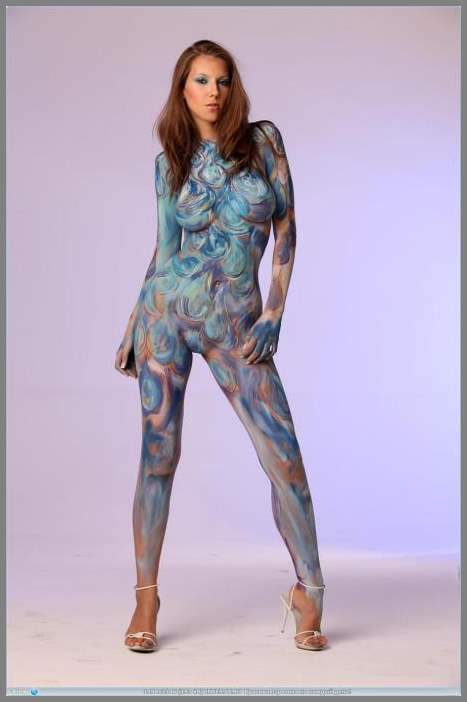 Эротический боди-арт