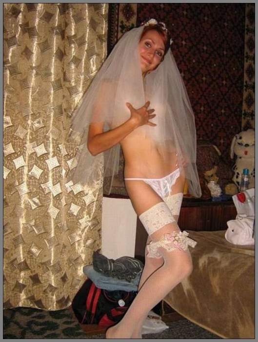 Подборка частных эротических фоток голых невест