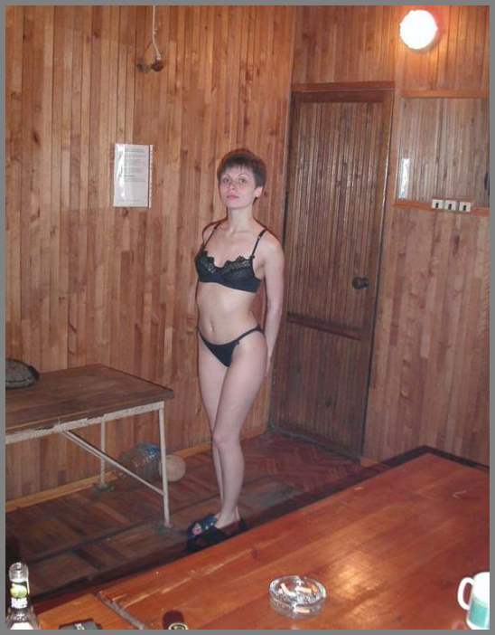 Откровенная фотосессия в баньке