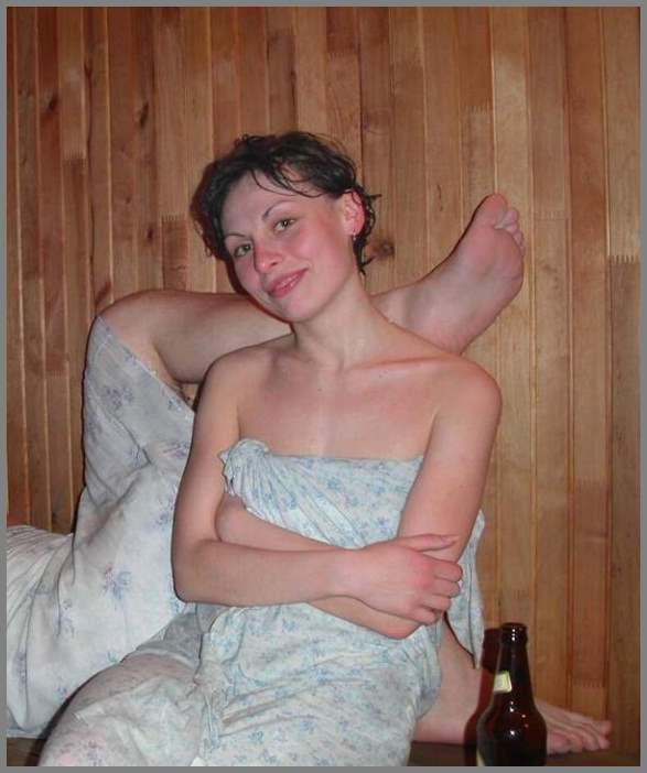 Откровенная фотосессия в баньке