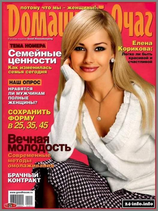 Голая Елена Корикова (фото 18+)