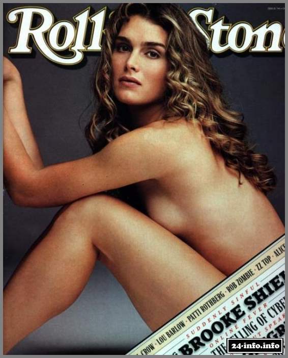 Голая звезда Брук Шилдс