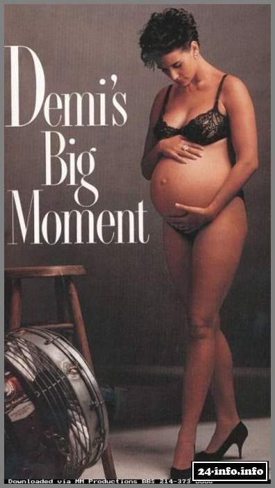 Голая звезда Деми Мур