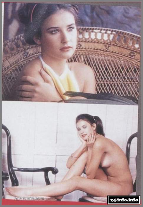 Голая звезда Деми Мур