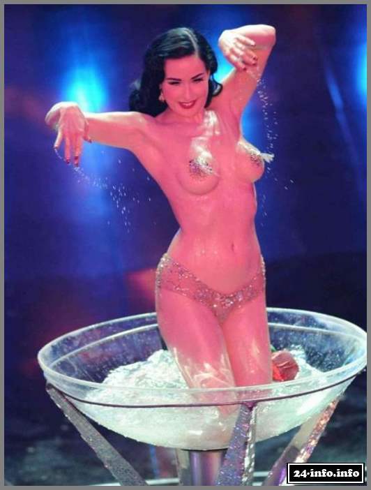 Голая звезда Дита фон Тиз