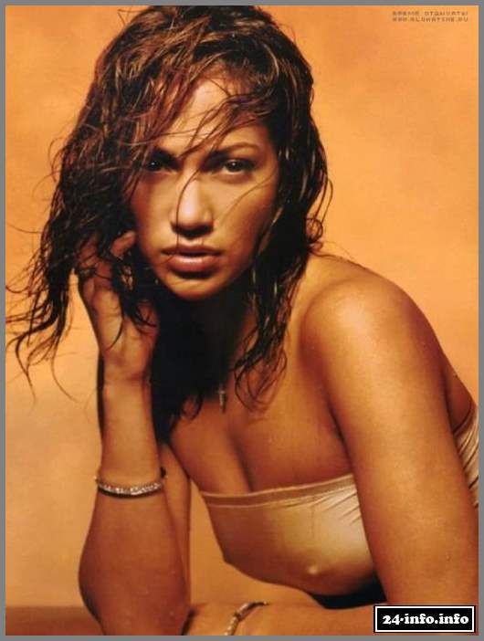 Голая звезда Дженифер Лопес