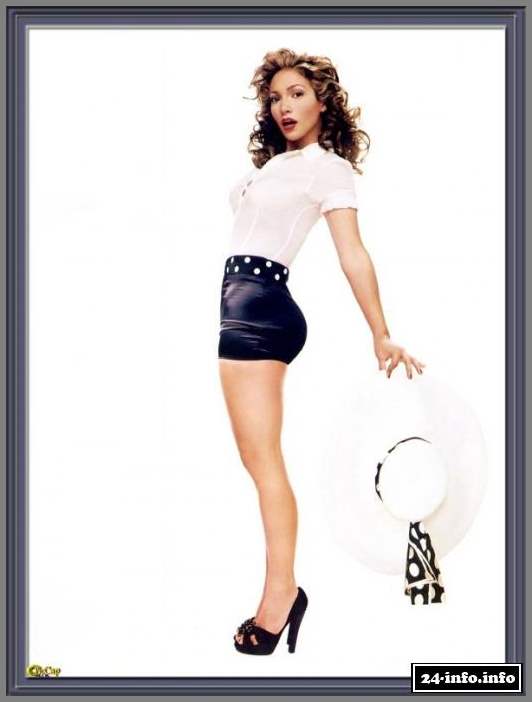 Голая звезда Дженифер Лопес