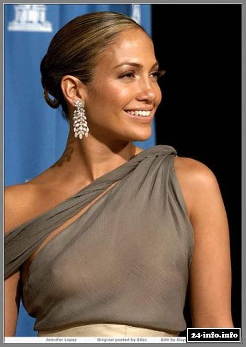 Голая звезда Дженифер Лопес