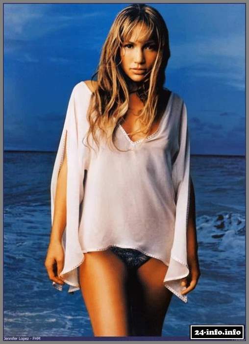Голая звезда Дженифер Лопес