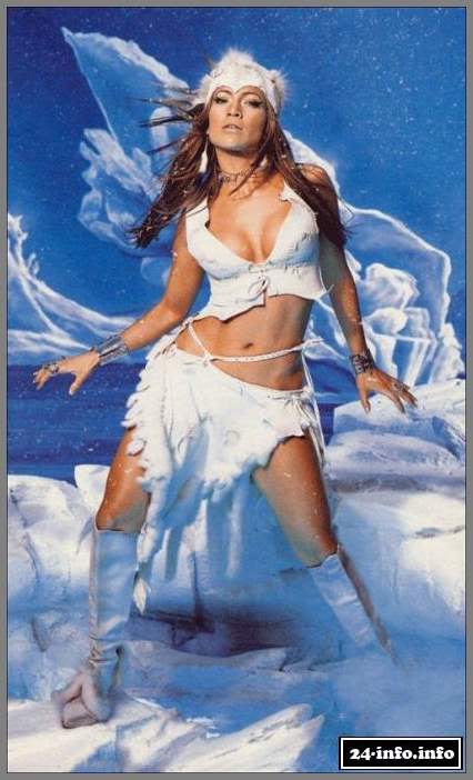 Голая звезда Дженифер Лопес