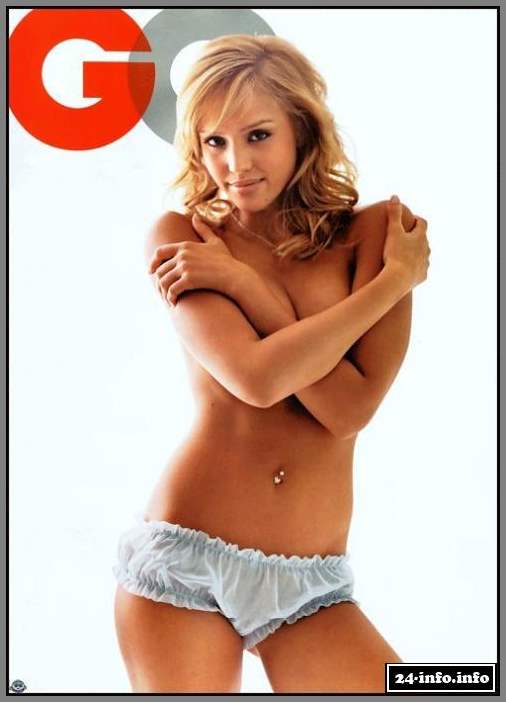 Голая звезда Джессика Альба