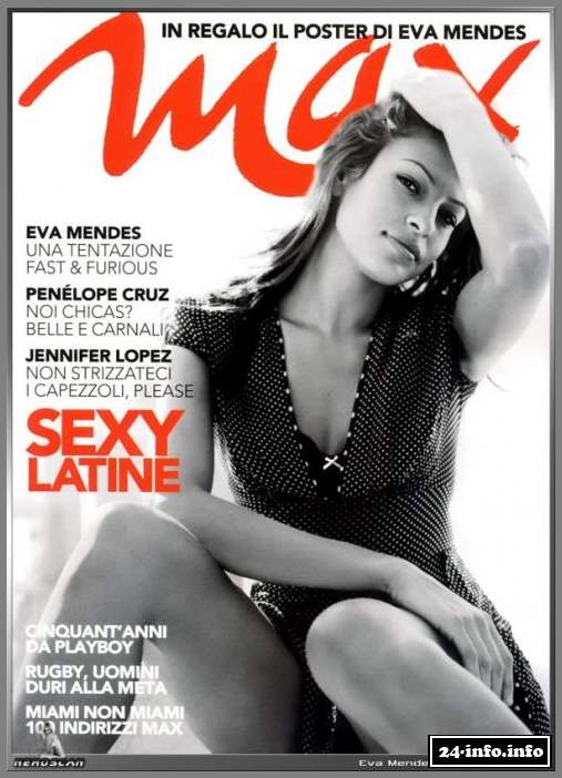 Голая звезда Ева Мендес