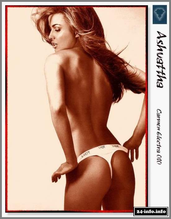 Голая звезда Кармен Электра