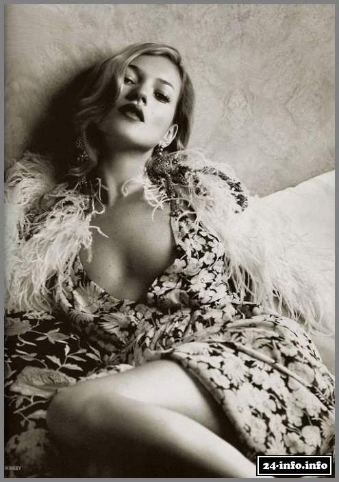 Голая звезда Кейт Мосс