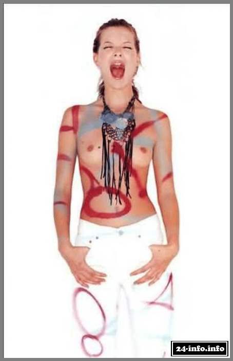 Голая звезда Кейт Мосс