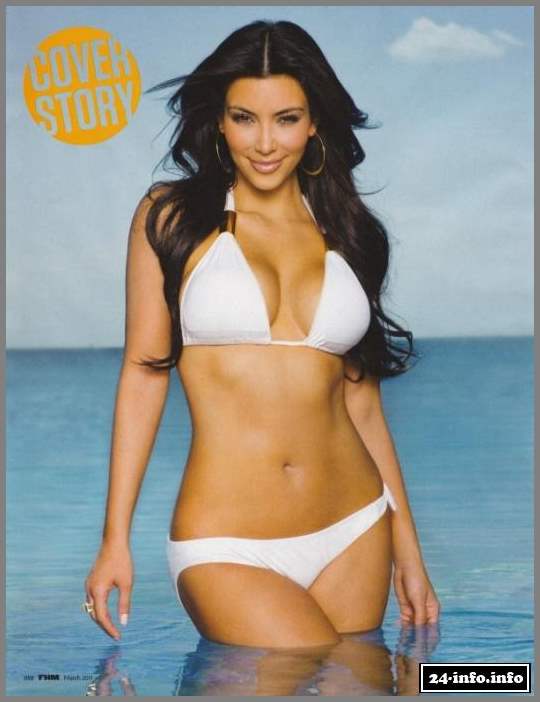 Голая звезда Ким Кардашян