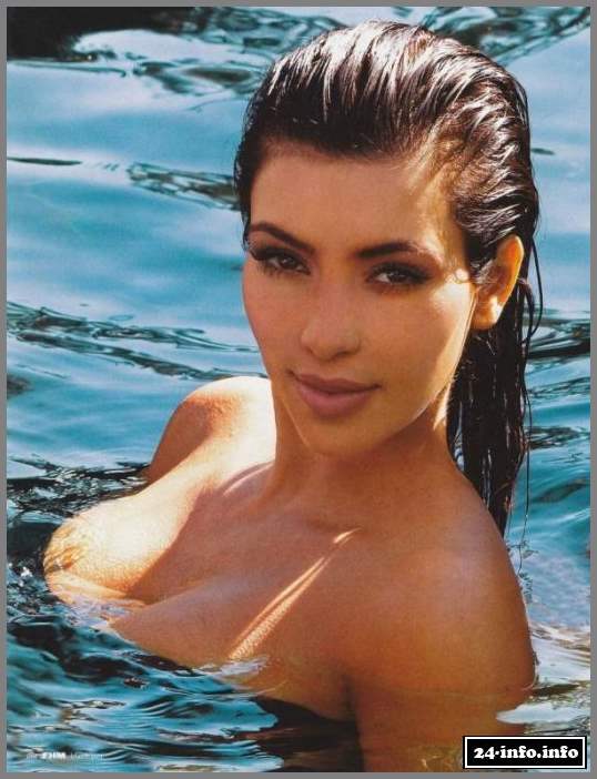 Голая звезда Ким Кардашян